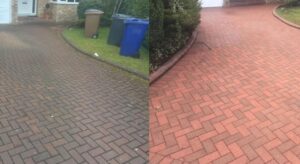 Driveway Cleaning By RefreshPro (Before & After)